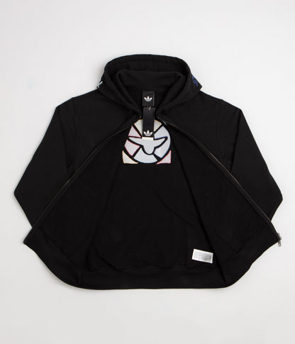 Adidas Gonz Graphic Full Zip Hoodie - Black