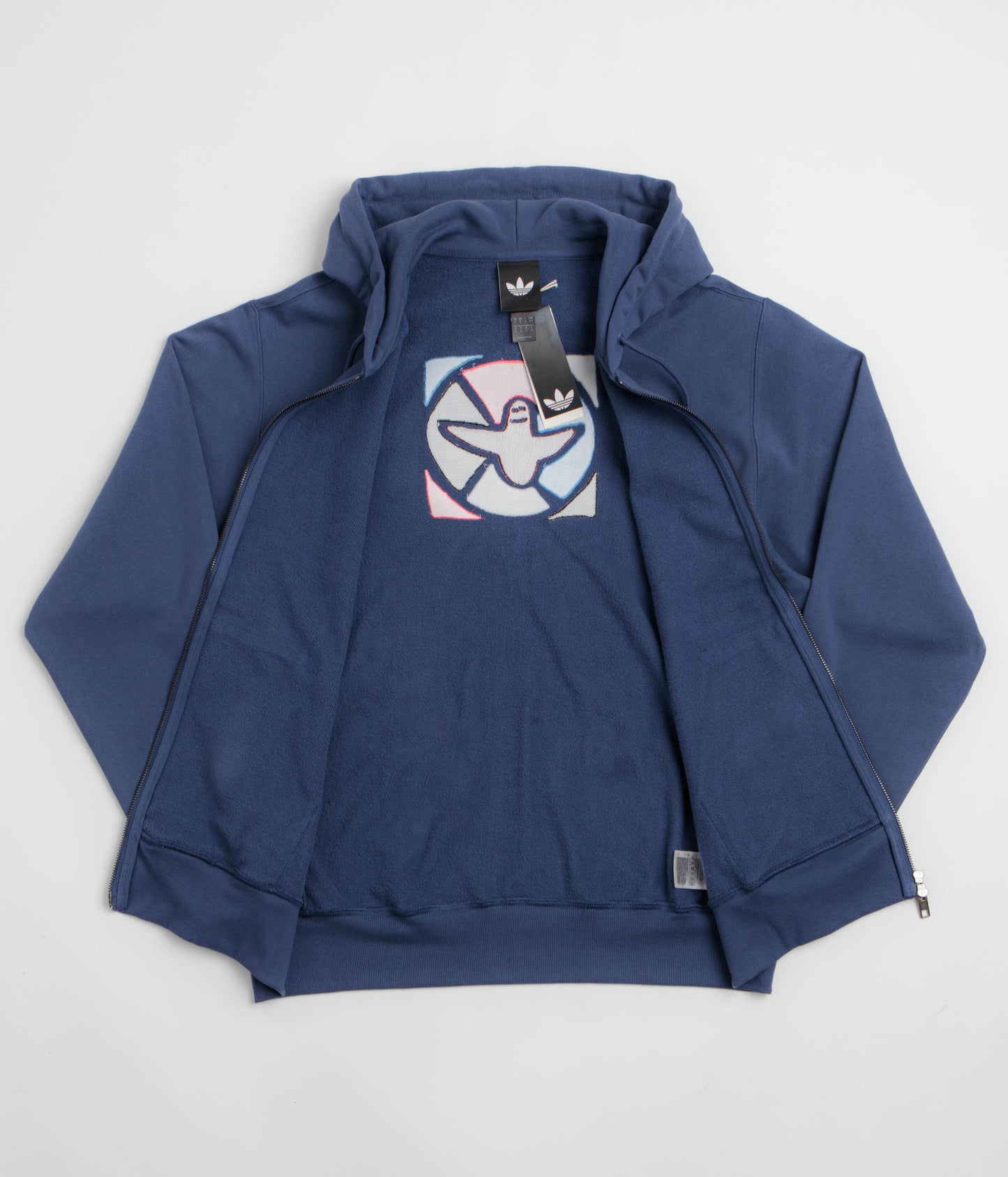 Adidas Gonz Graphic Full Zip Hoodie - Muted Purple