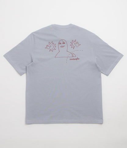 Adidas Gonz NA T-Shirt - Halo Silver / Shadow Red