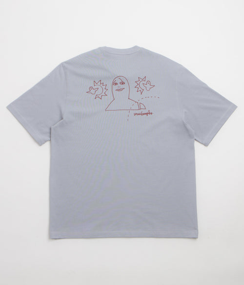 Adidas Gonz NA T-Shirt - Halo Silver / Shadow Red