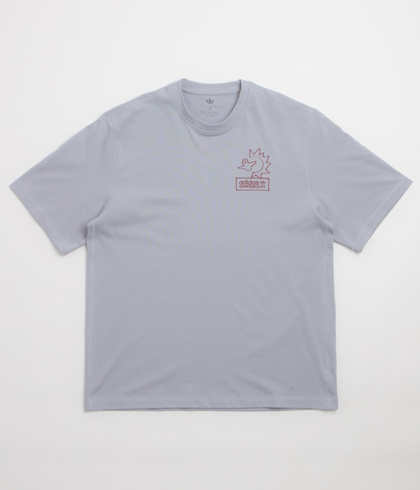 Adidas Gonz NA T-Shirt - Halo Silver / Shadow Red