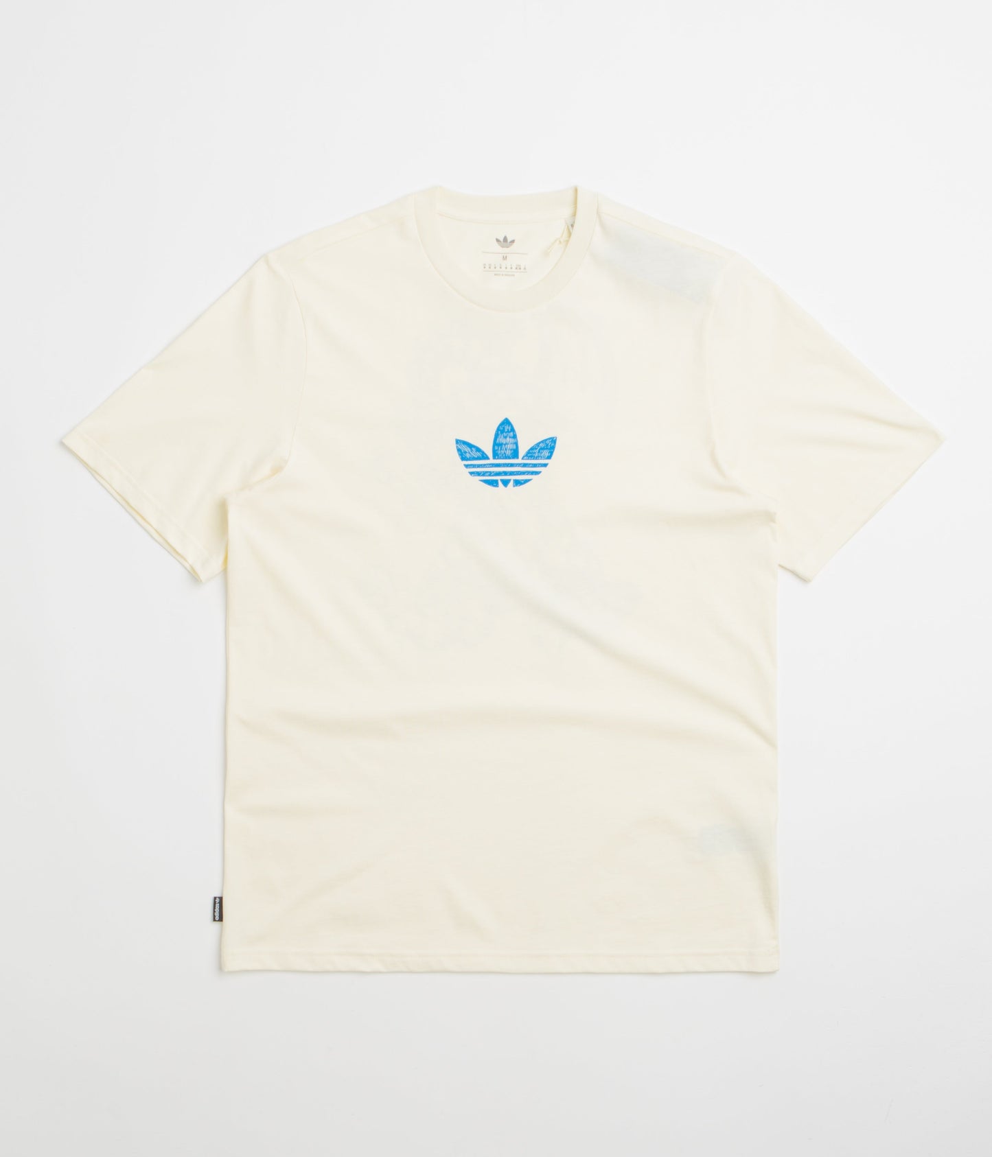 Adidas Kogan Dragon T-Shirt - Cream White / Lucid Ray Blue