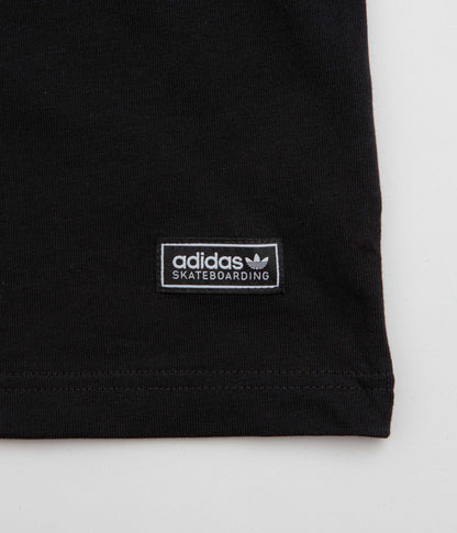 Adidas Ringer T-Shirt - Black / Khaki Three