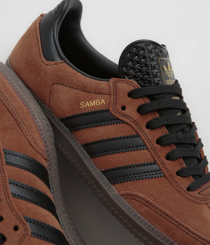 Adidas Samba ADV Shoes - Dusky Bronze / Core Black / Gum5