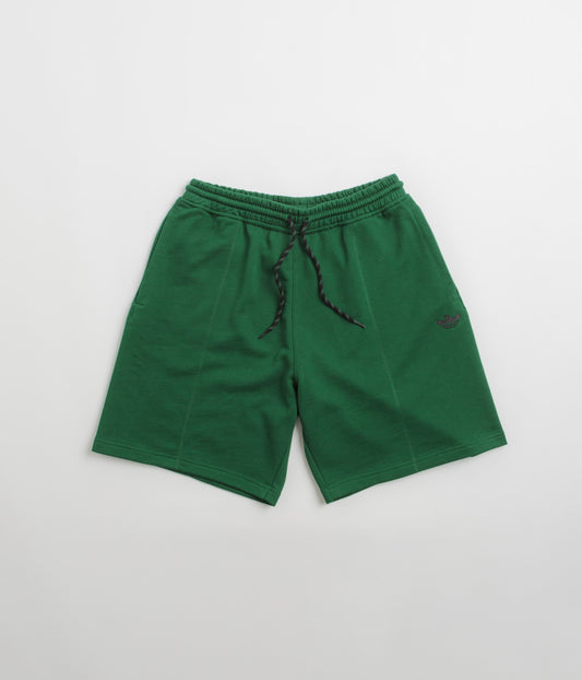 Adidas Shmoofoil Featherweight Shorts - Dark Green / Black