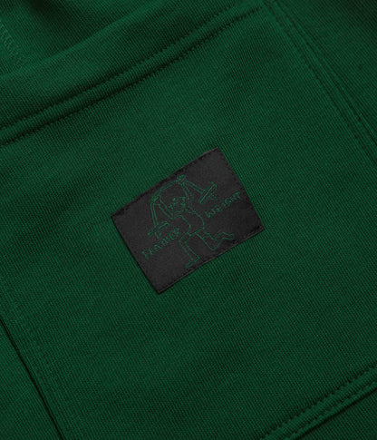 Adidas Shmoofoil Featherweight Shorts - Dark Green / Black