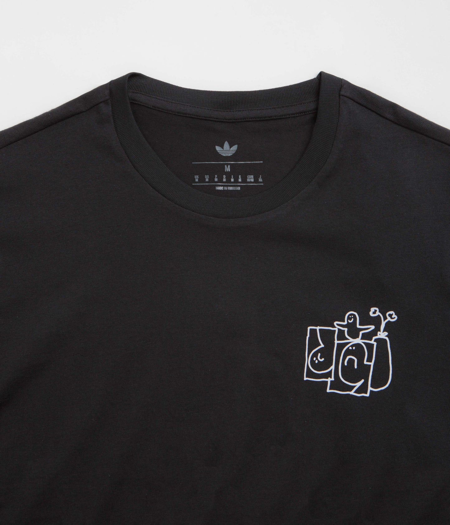 Adidas Shmoofoil Stairs T-Shirt - Black / White