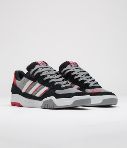 Adidas Tekkira Cup Shoes - Core Black / FTWR White / Better Scarlet
