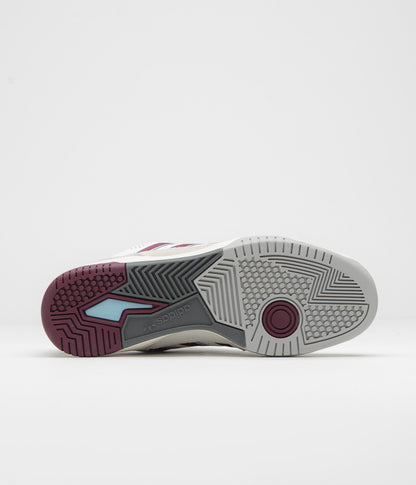 Adidas Tekkira Cup Shoes - FTWR White / Maroon / Clear Sky