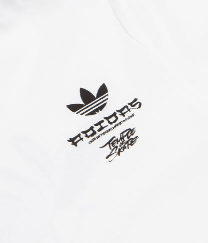 Adidas Temple Of Skate Crane T-Shirt - White