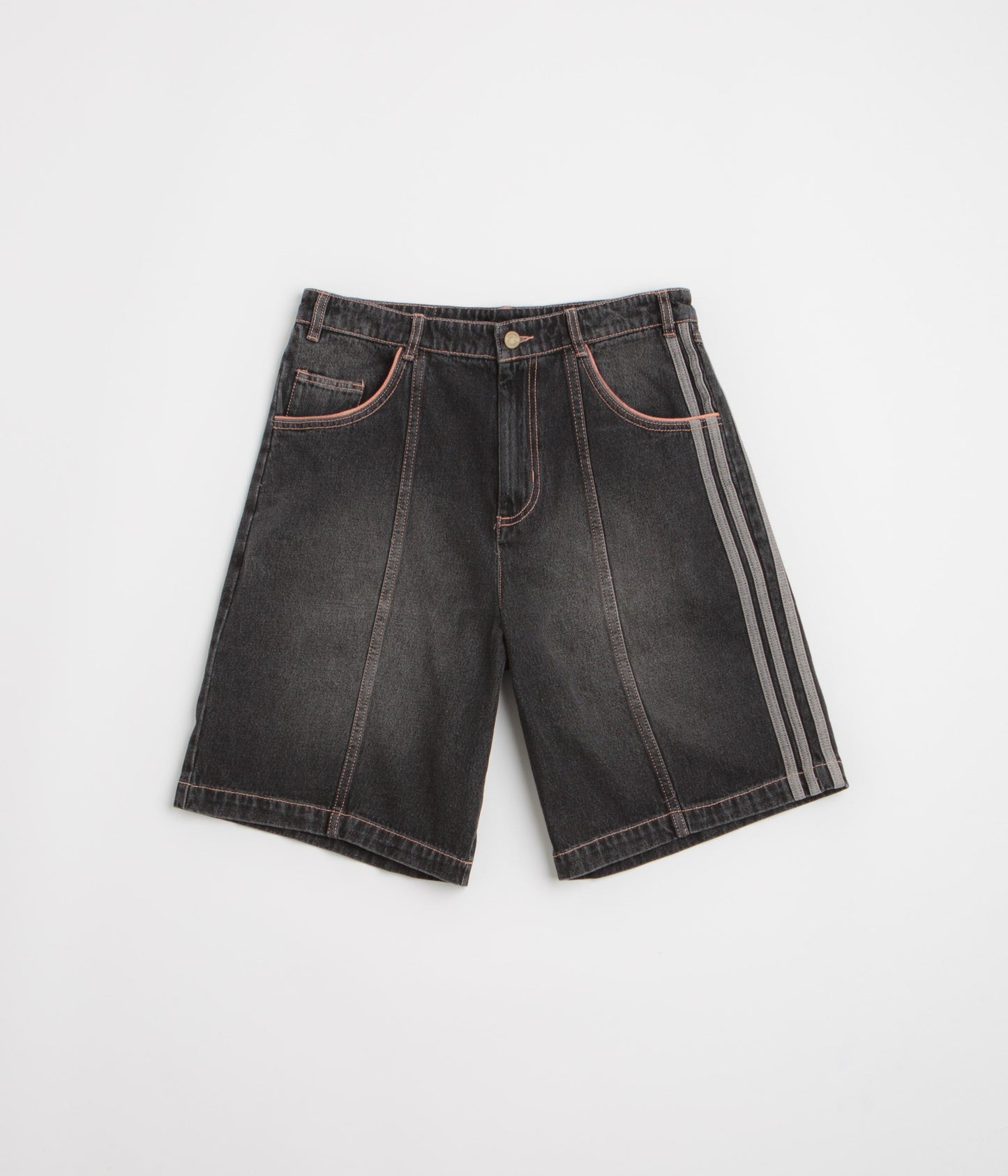 Adidas Tyshawn Denim Shorts - Black