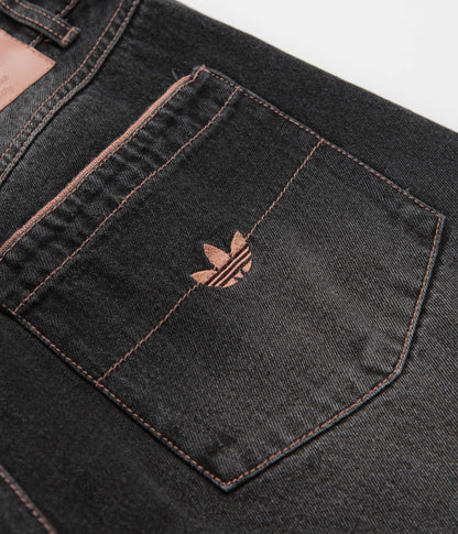 Adidas Tyshawn Denim Shorts - Black