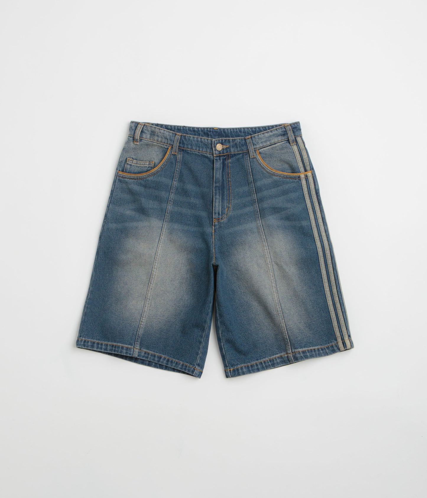 Adidas Tyshawn Denim Shorts - Blue
