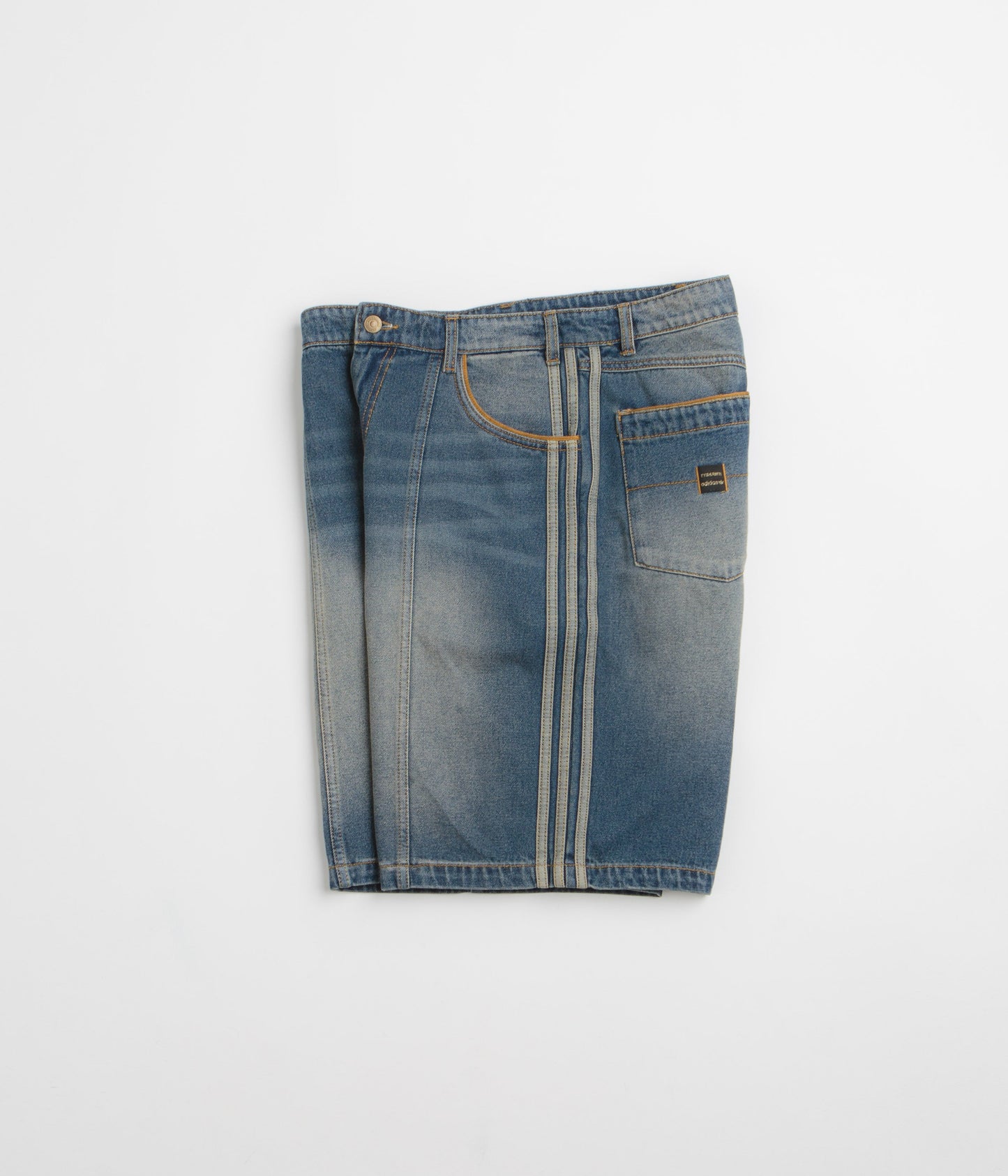 Adidas Tyshawn Denim Shorts - Blue