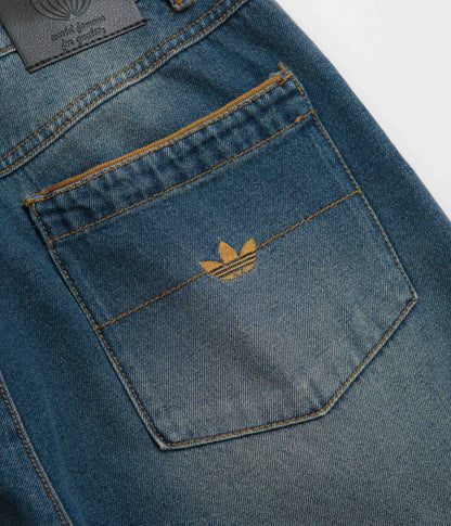 Adidas Tyshawn Denim Shorts - Blue