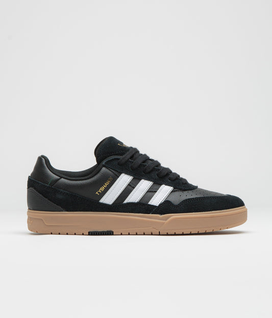 Adidas Tyshawn II Shoes - Core Black / FTWR White / Gum4 / Black