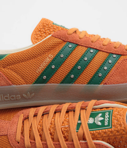 Adidas x Hardies Gazelle Indoor Shoes - Rustic Orange / Collegiate Green / Gum5