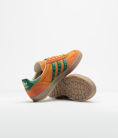 Adidas x Hardies Gazelle Indoor Shoes - Rustic Orange / Collegiate Green / Gum5