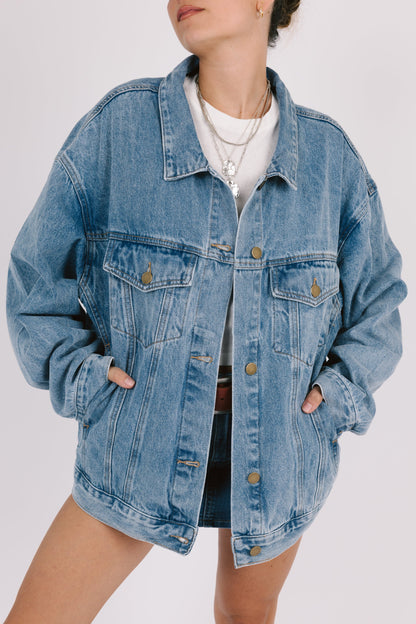 Midtown Oversized Denim Jacket