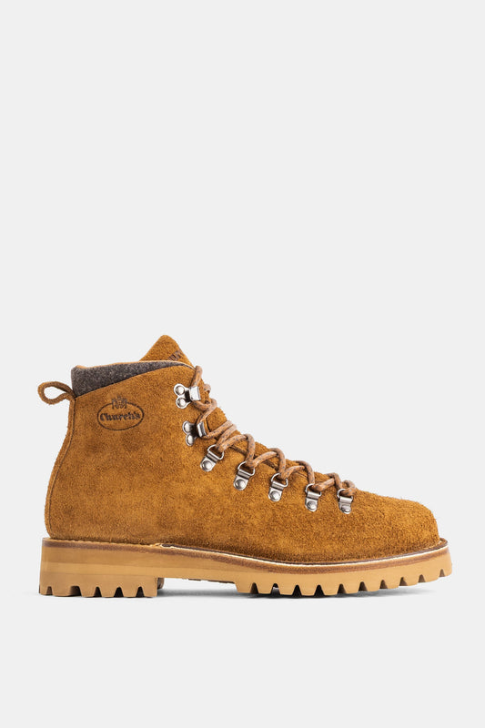 Church'S Suede Hiking Boot Boot — Brown