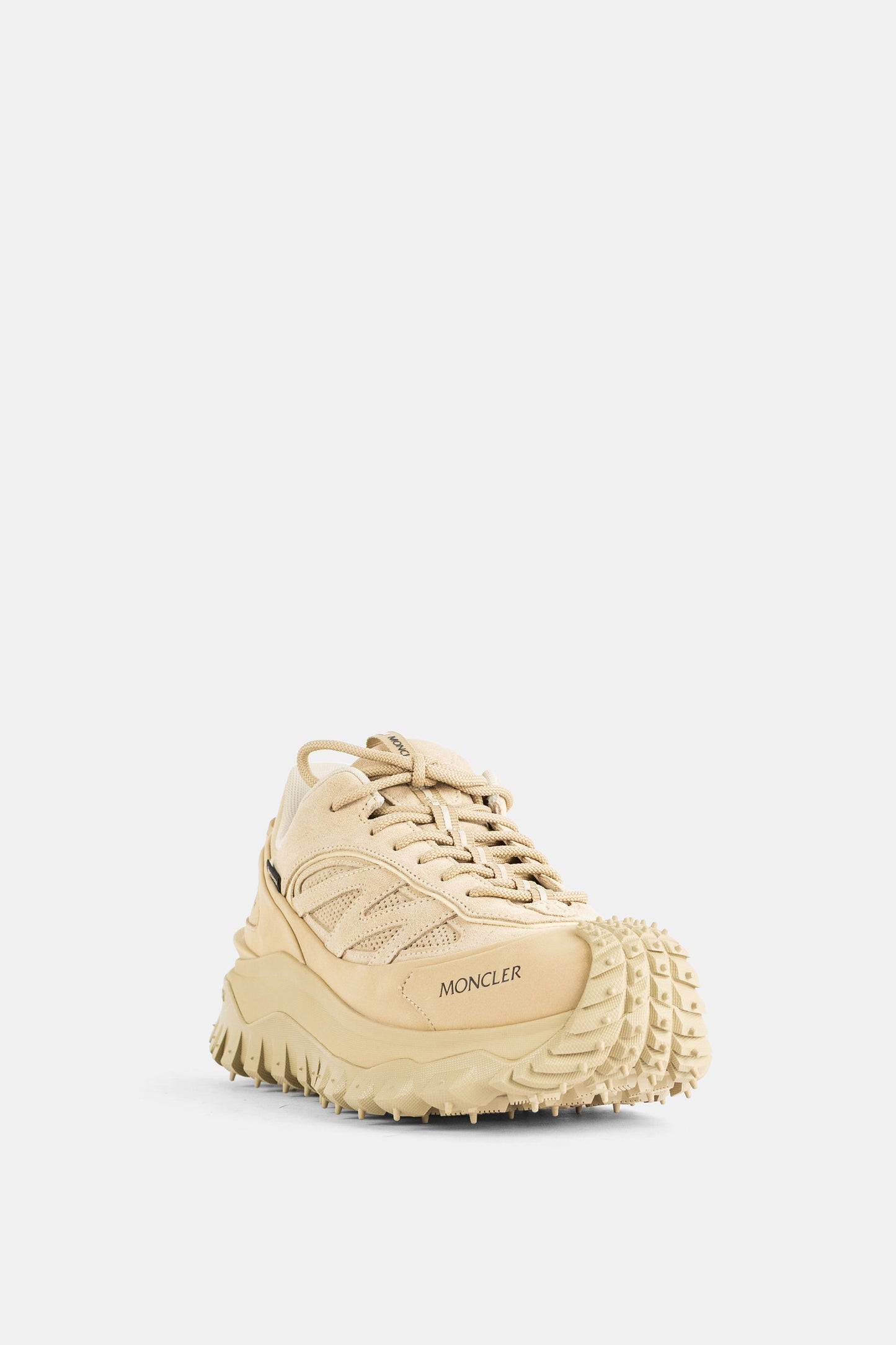 Moncler Trailgrip Apex Sneaker — Beige