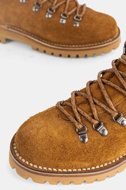 Church'S Suede Hiking Boot Boot — Brown