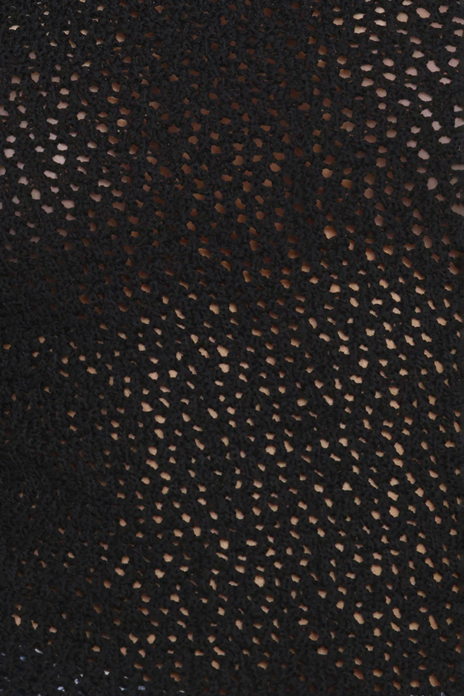 Brody Sheer Knit Top - Black