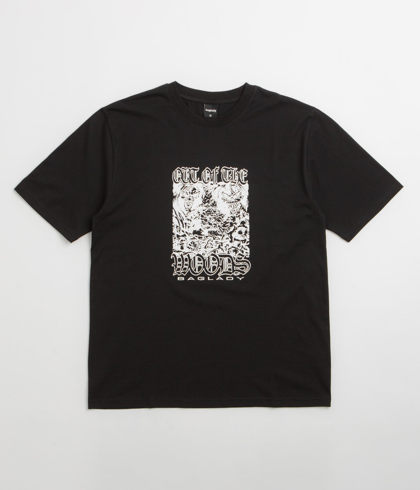 Baglady x DDF Out Of The Woods T-Shirt - Black