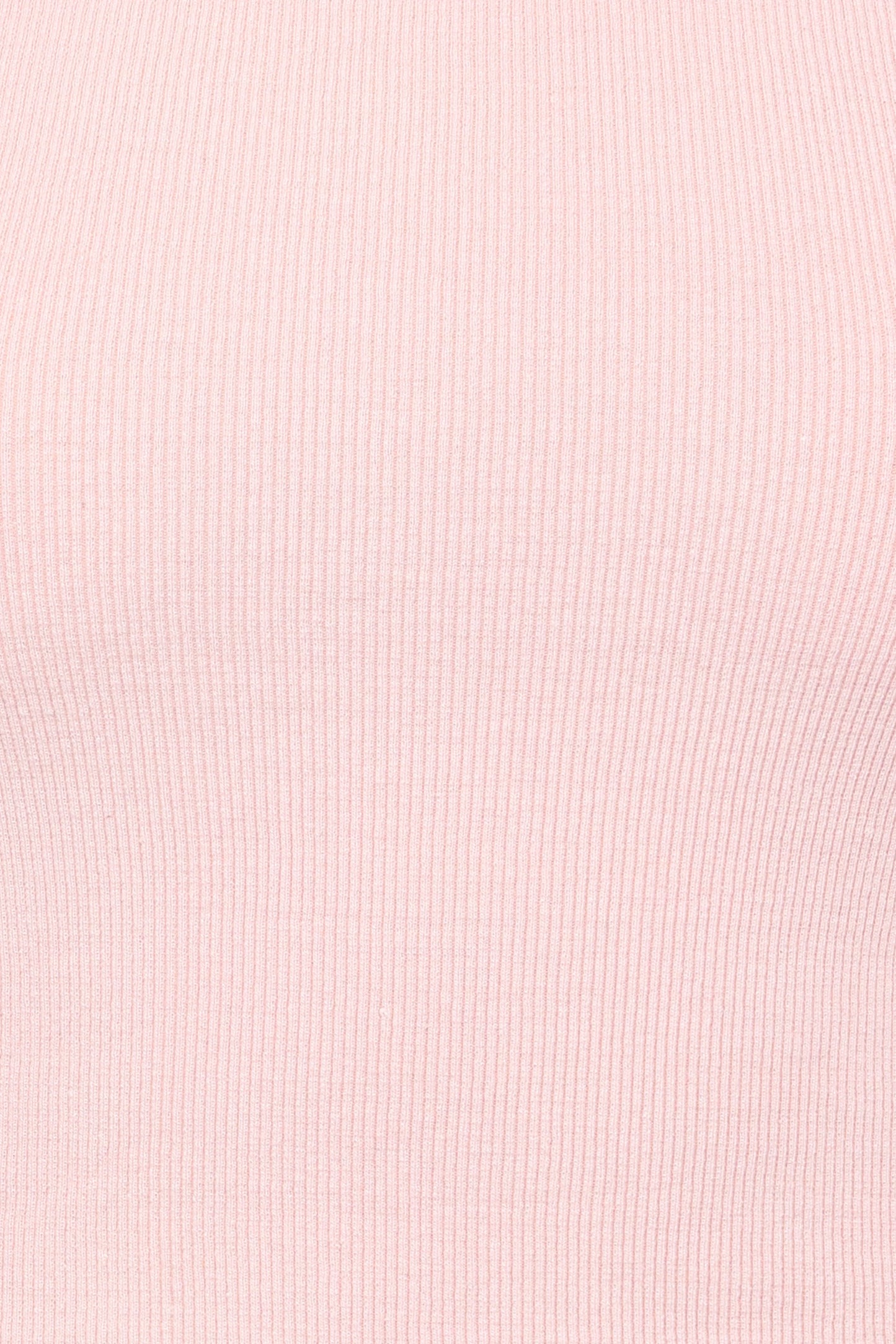 Ari Ribbed Tank Top - Petal Pink
