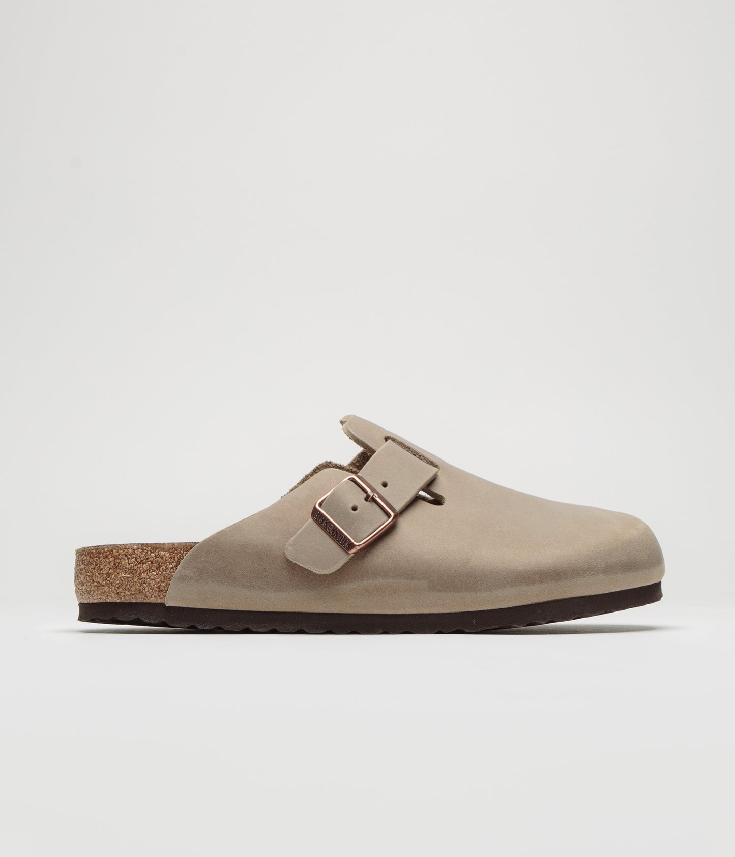 Birkenstock Boston Oiled Leather Clogs - Tobacco Brown