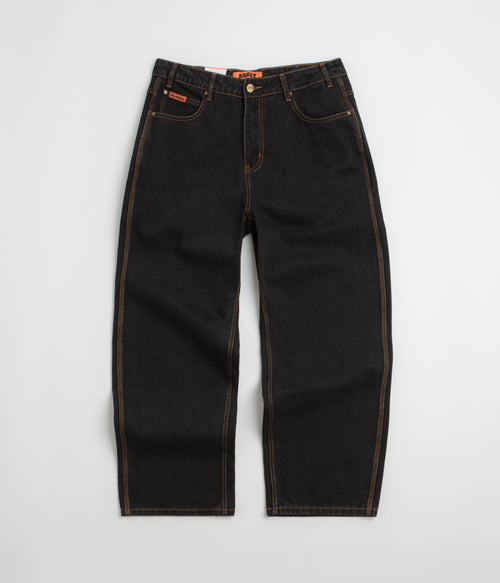 Butter Goods Baggy Jeans - Washed Black / Black