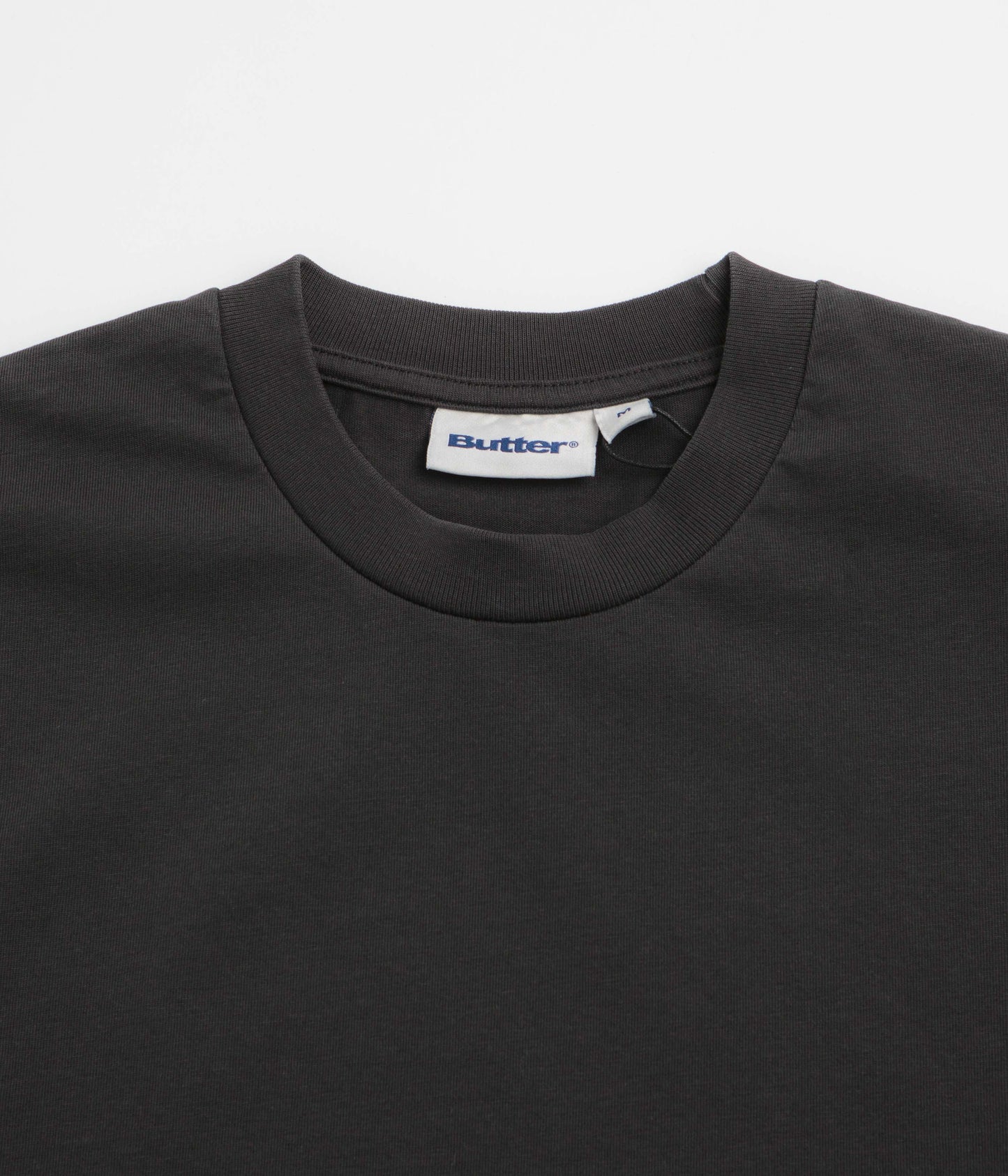 Butter Goods Basic T-Shirt - Washed Black / Black