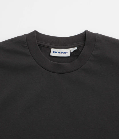 Butter Goods Basic T-Shirt - Washed Black / Black