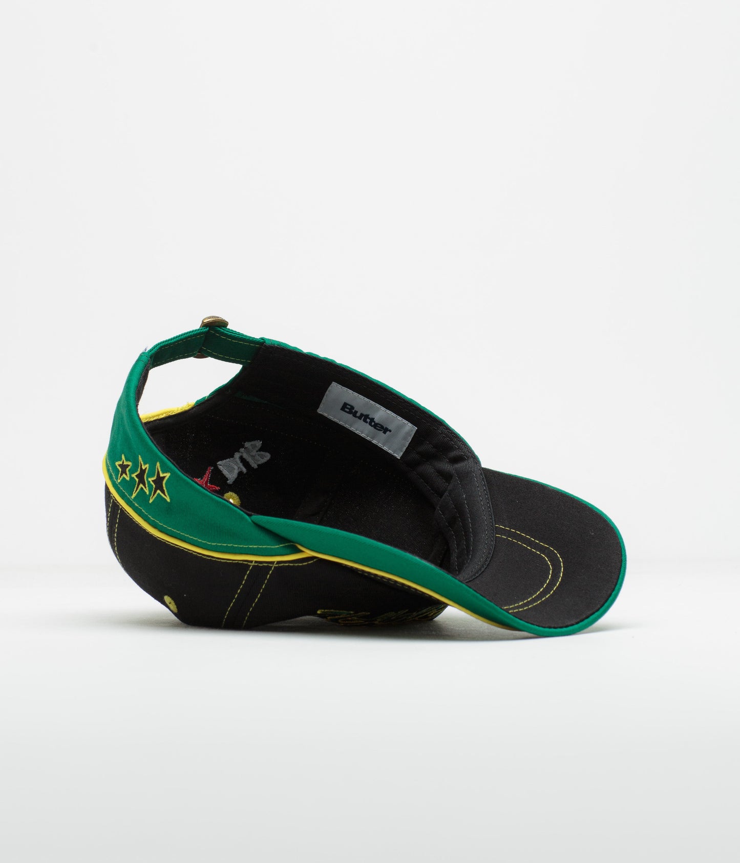 Butter Goods Dub Cap - Black / Green
