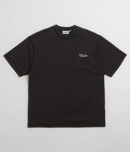 Butter Goods Jive Overlock Stitch T-Shirt - Distressed Black