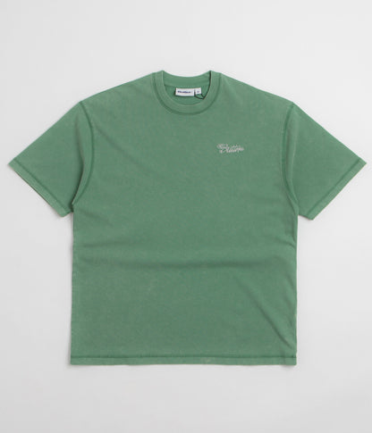 Butter Goods Jive Overlock Stitch T-Shirt - Distressed Jade