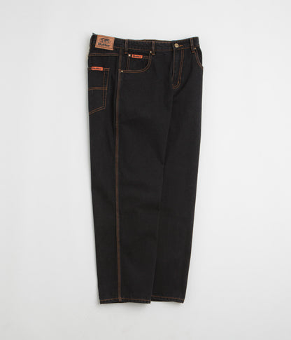 Butter Goods Relaxed Jeans - Washed Black / Black