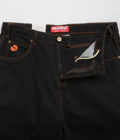Butter Goods Santosuosso Jeans - Washed Black / Orange