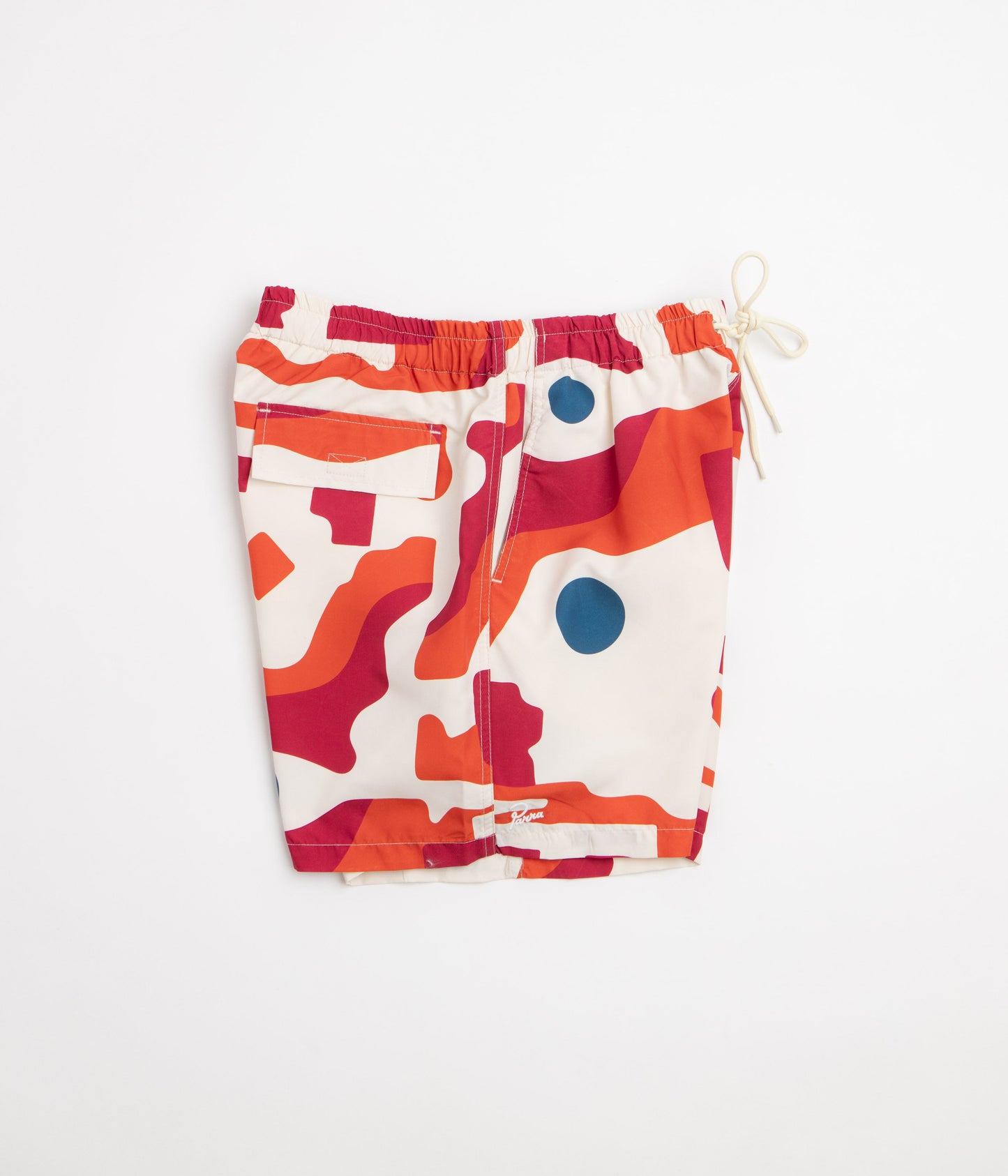 by Parra Abstract Mountain Swim Shorts - Red