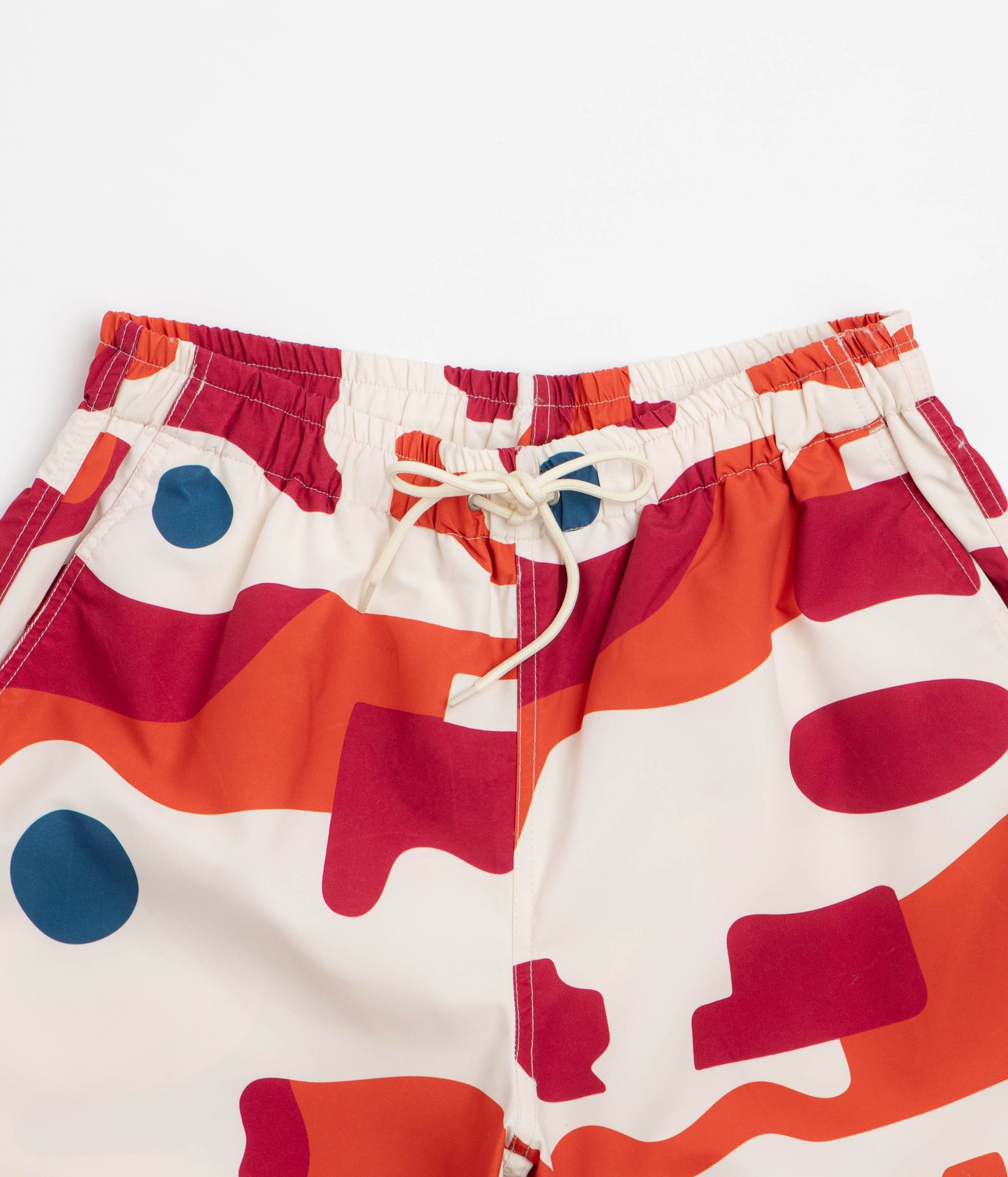 by Parra Abstract Mountain Swim Shorts - Red