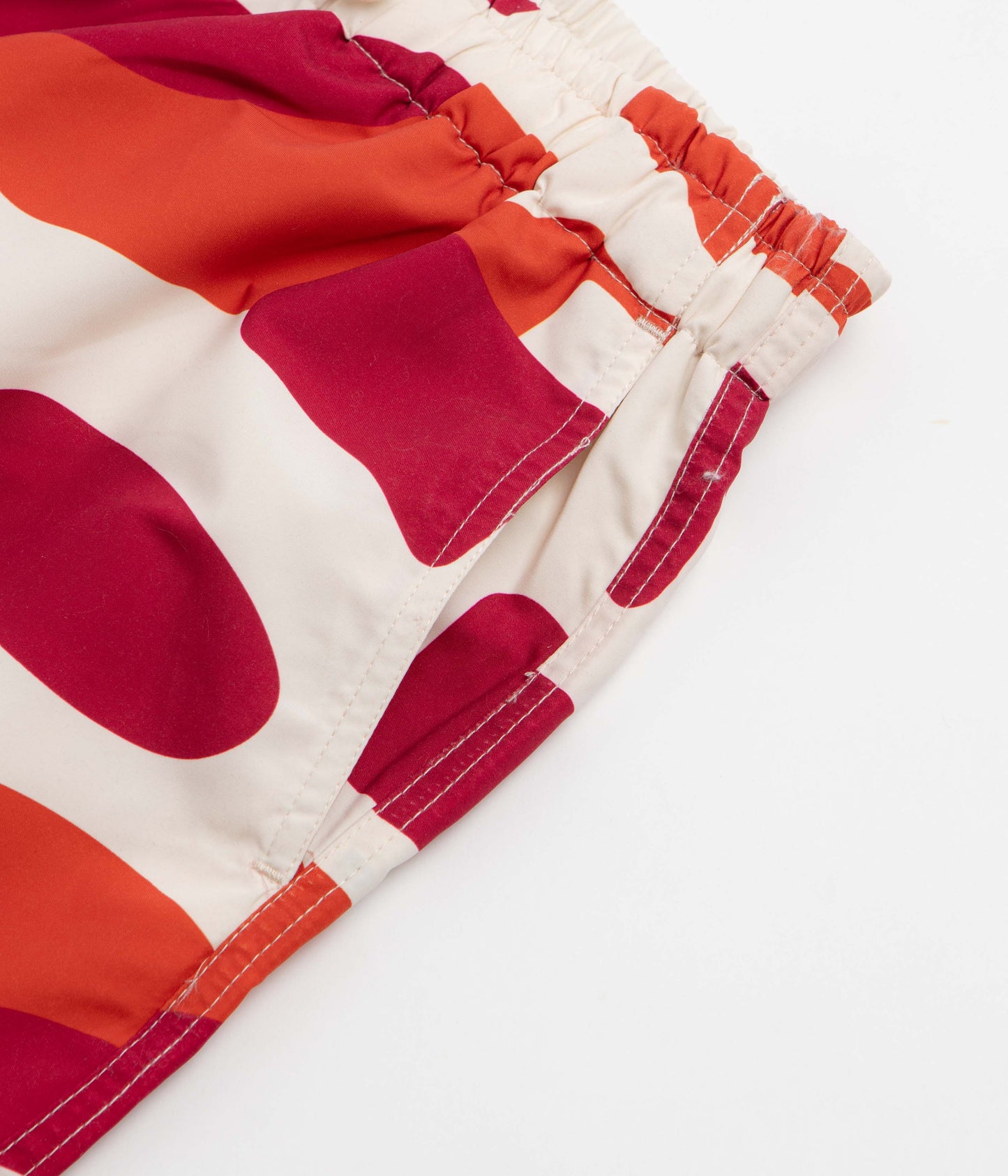 by Parra Abstract Mountain Swim Shorts - Red