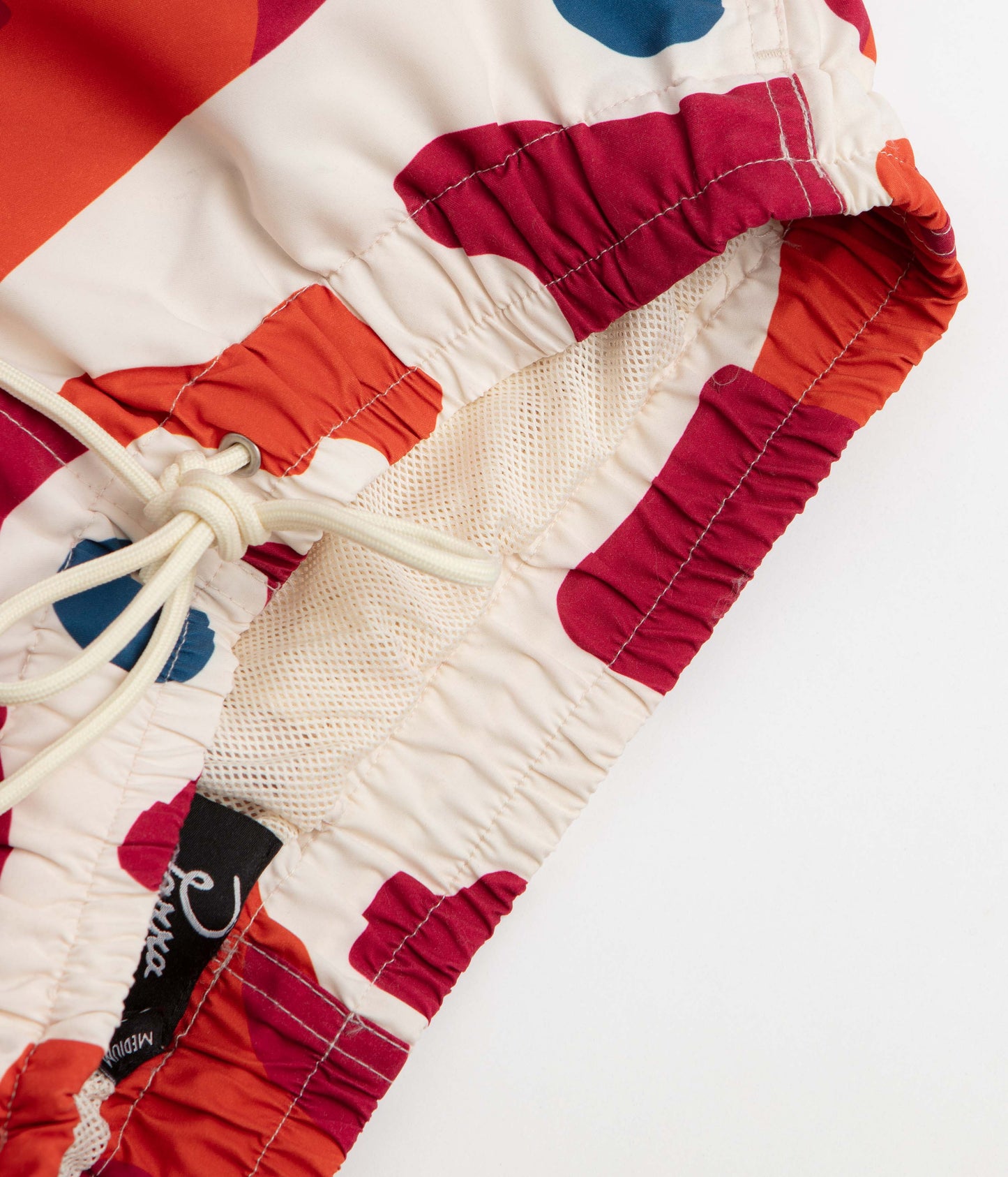 by Parra Abstract Mountain Swim Shorts - Red