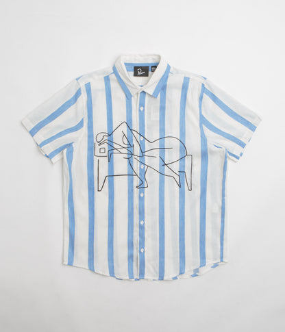 by Parra Sleep Now Short Sleeve Shirt - Blue