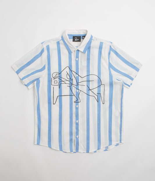 by Parra Sleep Now Short Sleeve Shirt - Blue