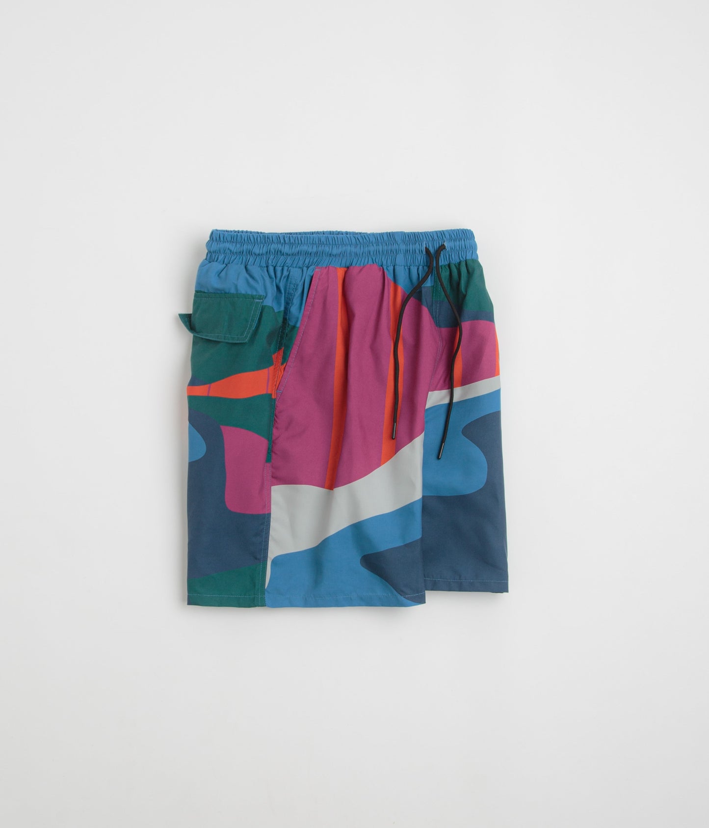 by Parra The Festival Fence Swim Shorts - Blue