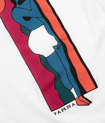 by Parra Vertical Thoughts T-Shirt - White
