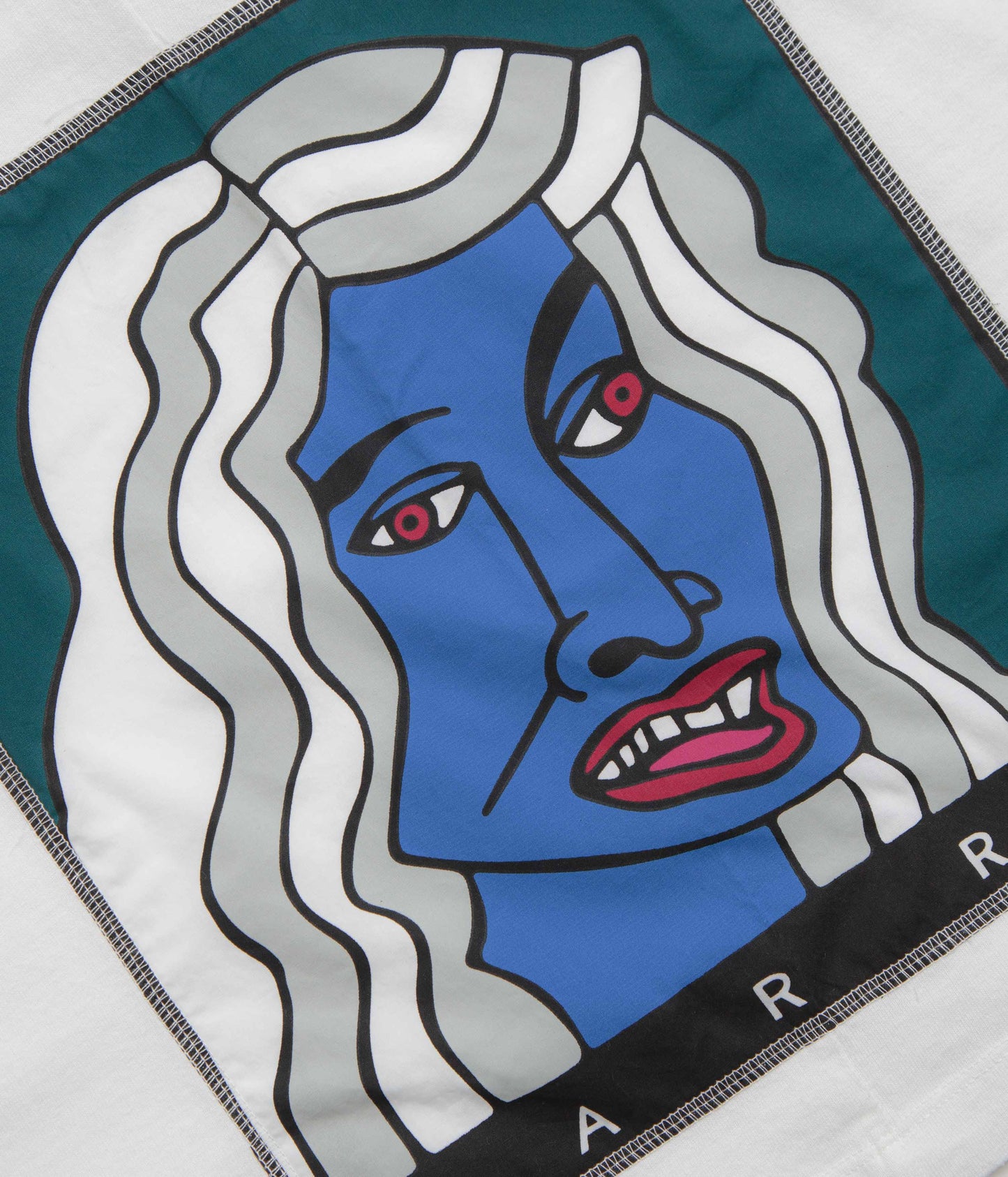 by Parra Your Face Long Sleeve T-Shirt - White