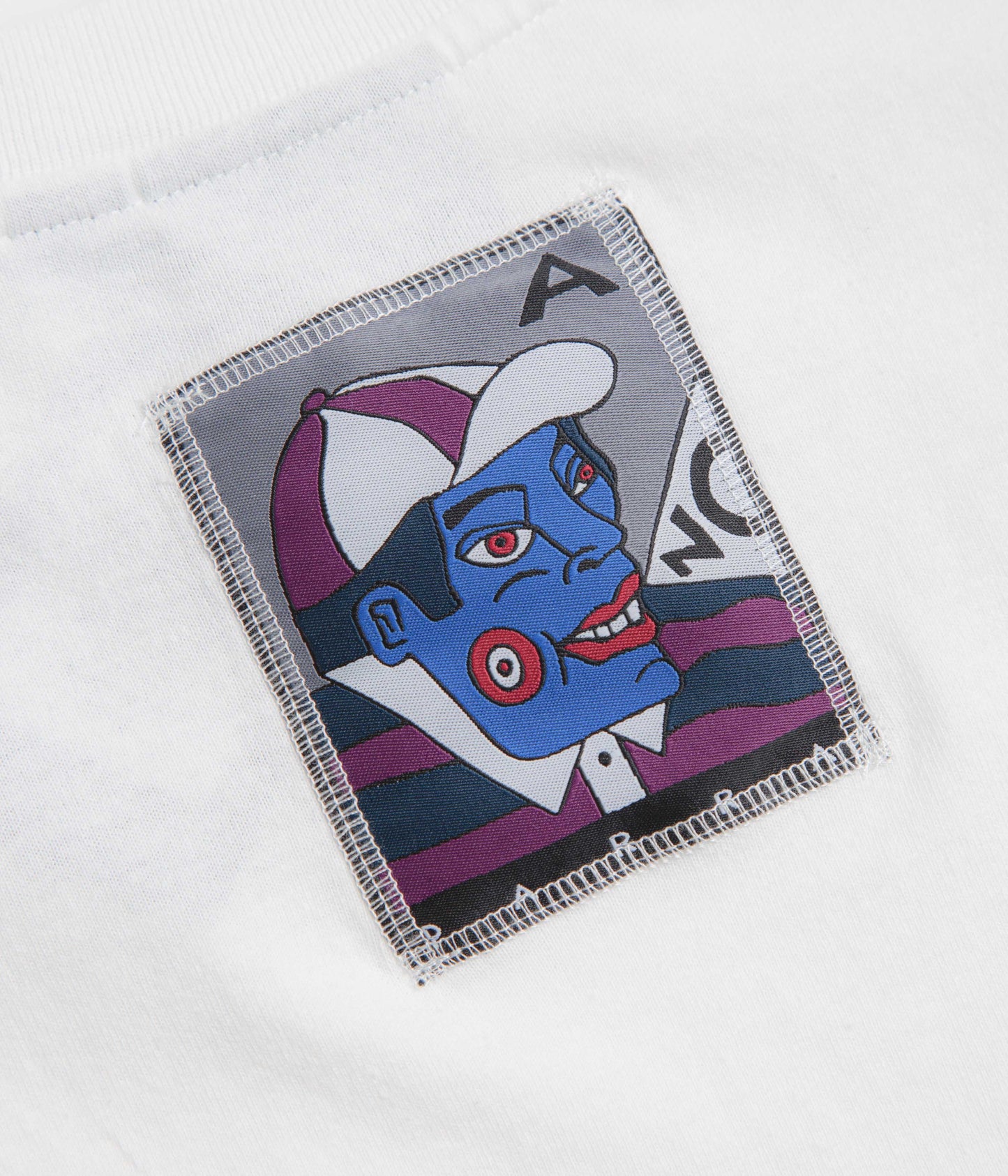 by Parra Your Face Long Sleeve T-Shirt - White