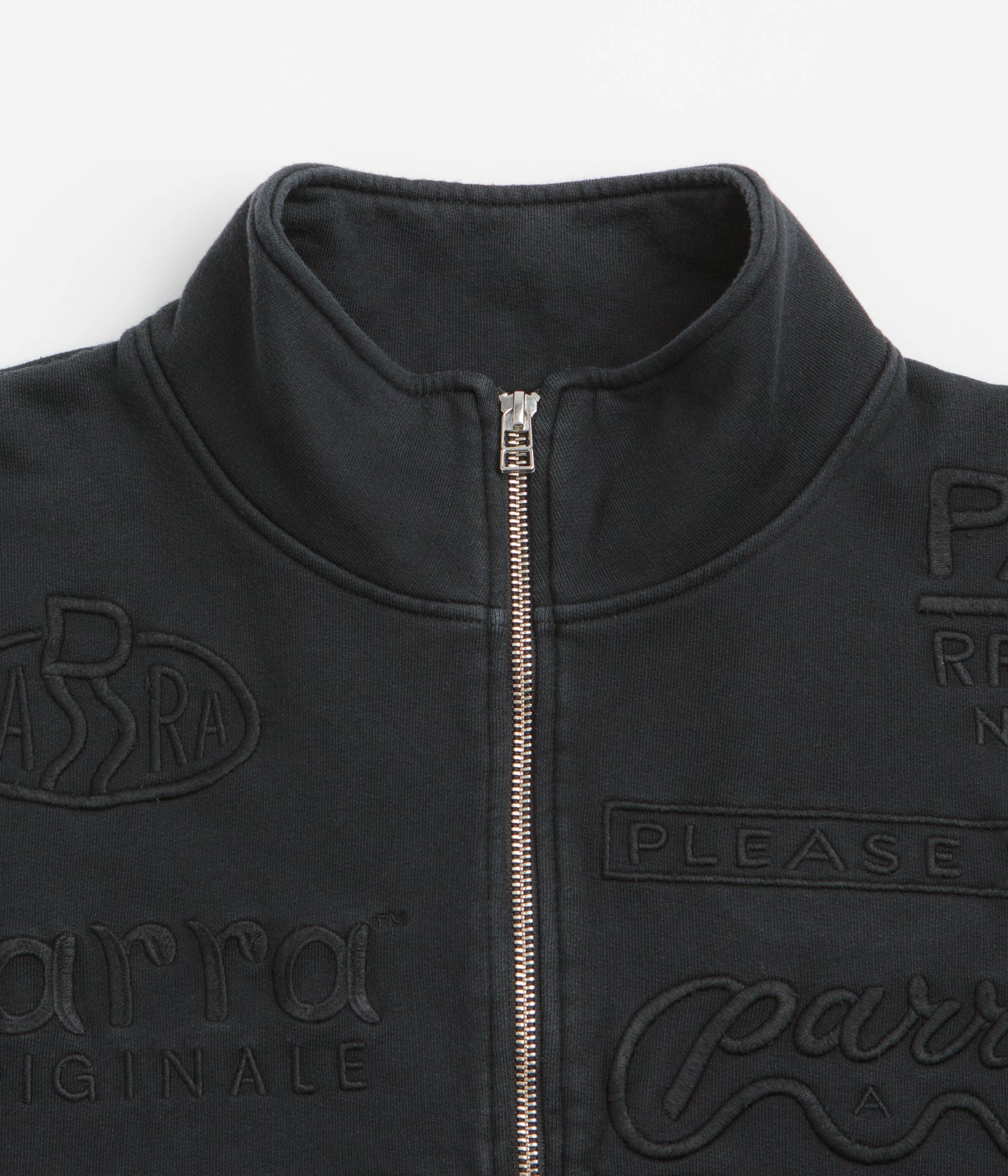 by Parra Media Training Quarter Zip Sweatshirt - Black
