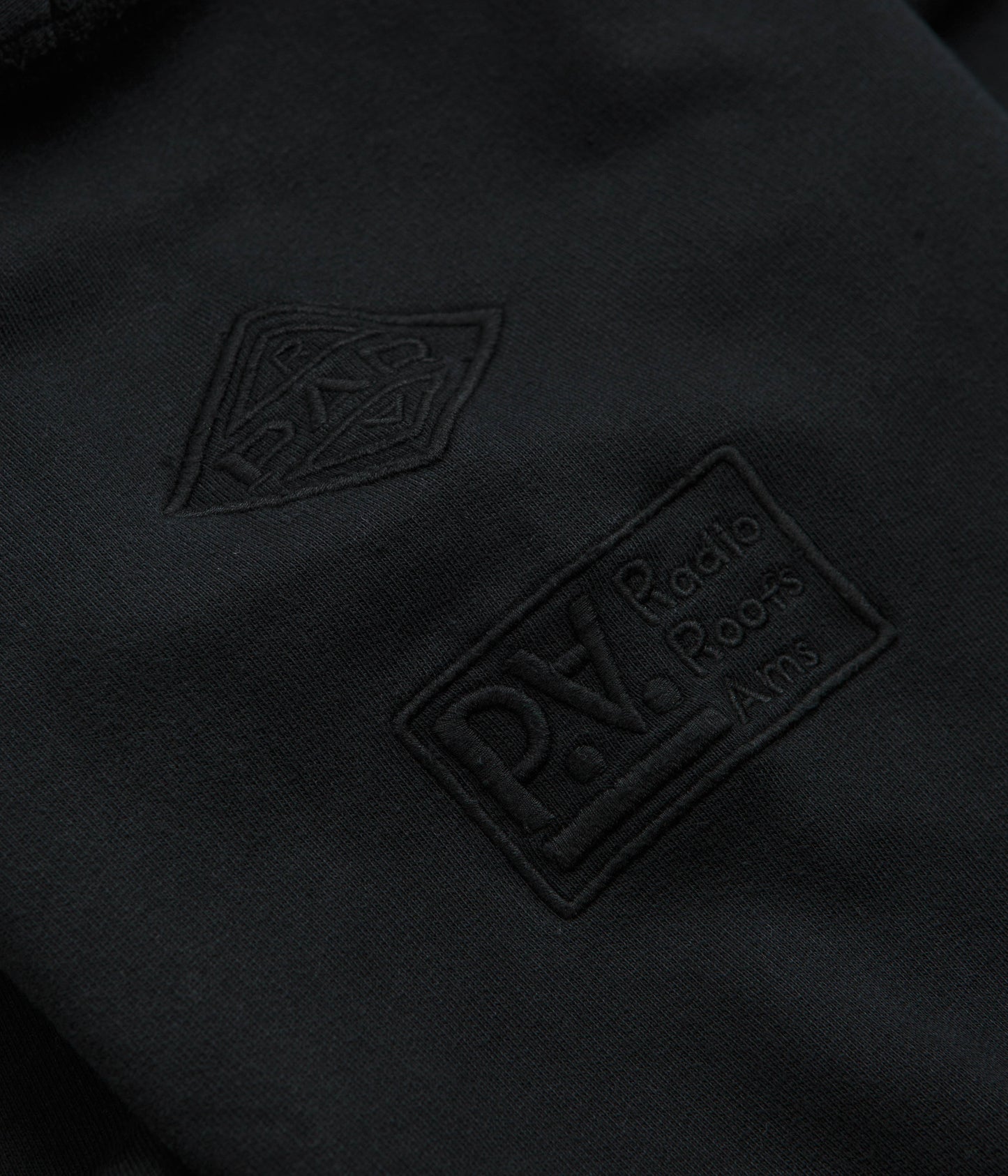 by Parra Media Training Quarter Zip Sweatshirt - Black